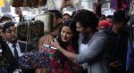 Katrina Kaif, Aditya Roy Kapoor goes shopping in Janpath for promoting Fitoor on 6th Feb 2016